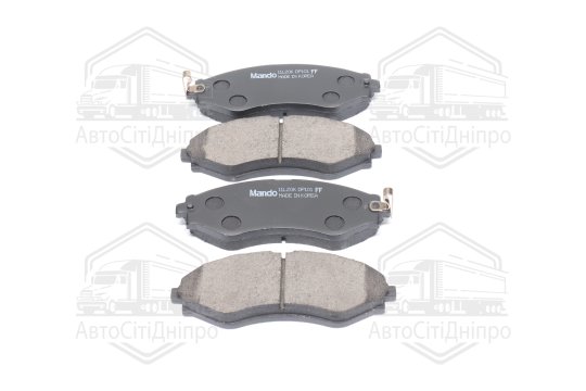 Колодка гальм. CHEVROLET LACETTI передн. (вир-во Mando)