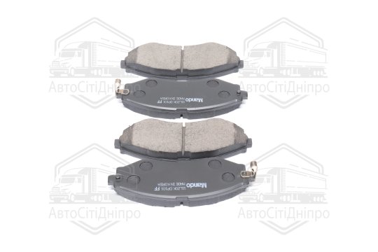 Колодка гальм. CHEVROLET LACETTI передн. (вир-во Mando)