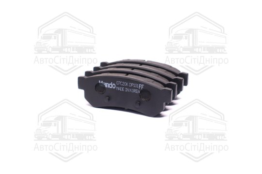 Колодка гальм. диск. CHEVROLET LACETTI задн. (вир-во Mando)