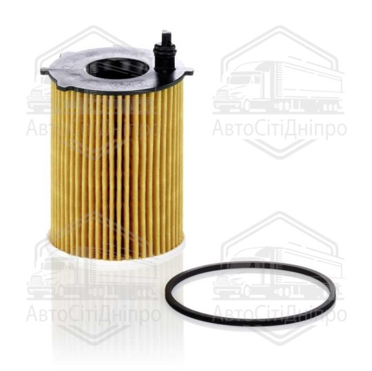 Фільтр масляний двигуна FORD FOCUS 04-, CITROEN C4 04-, PEUGEOT PARTNER 06- (вир-во MANN)