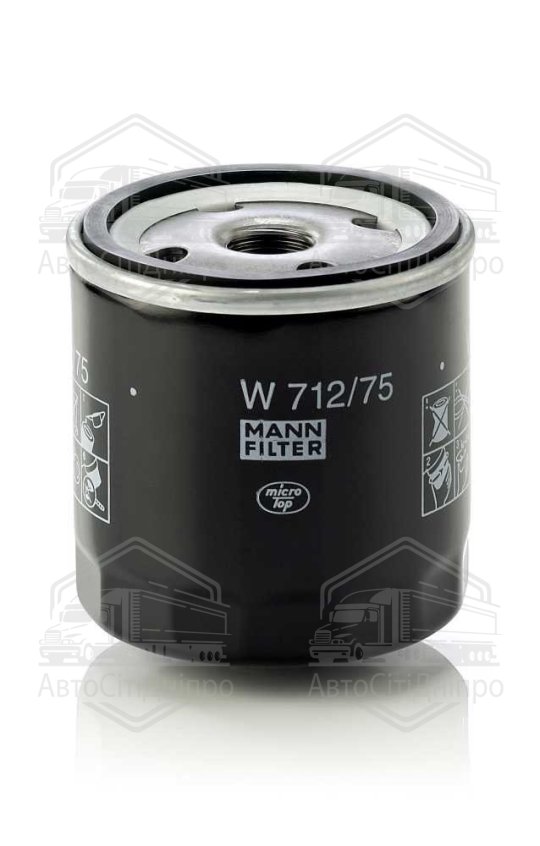 Фільтр мастильний LANOS, AVEO, LACETTI, NUBIRA, NEXIA (вир-во MANN)