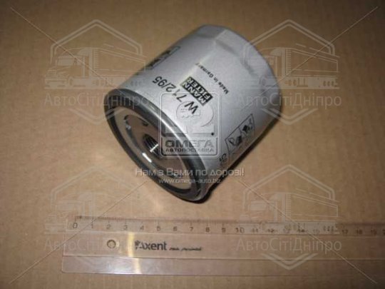 Фільтр масляний двигуна VW GOLF VI, VII, SKODA FABIA III 1.0-1.5 TSI 12- (вир-во MANN)