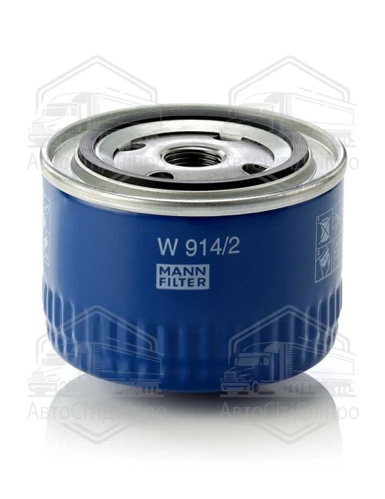 Фільтр мастильний двигуна ВАЗ 2101-2107, 2108-09 (низький 69мм) (вир-во MANN)