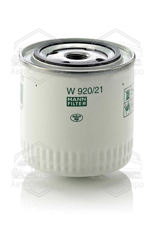 Фільтр мастильний двигуна ВАЗ 2101-07, 2121-21213, 21214, 2129, 2131 (високий 95мм) (вир-во MANN)