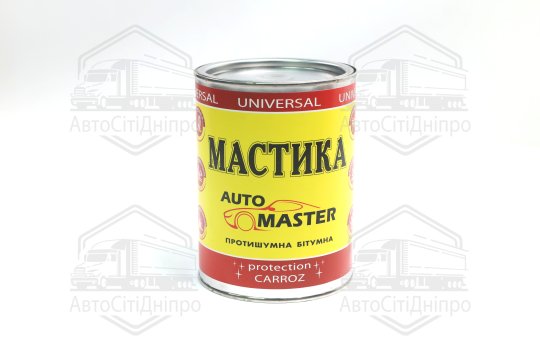 Мастика бітумна (антикорозійна) Master Bitum (банка 0,9 кг)