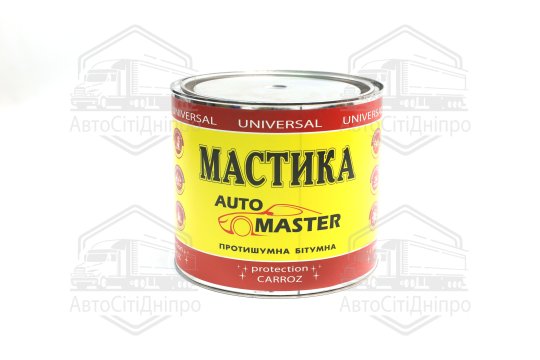 Мастика бітумна (антикорозійна) Master Bitum (банка 1,8 кг)