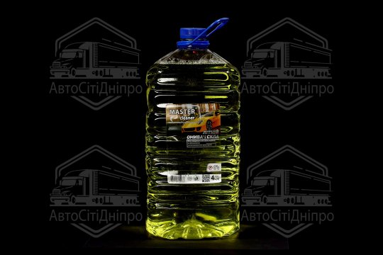 Омивач скла літній Мaster cleaner Цитрус 4л