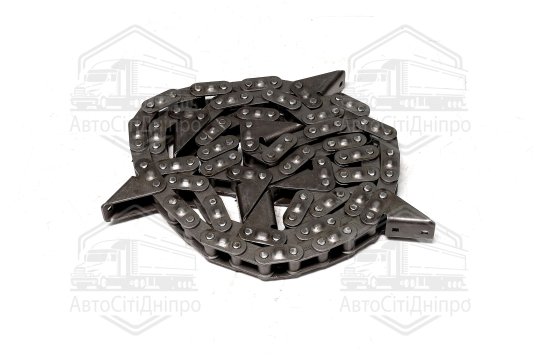 Ланцюг мисовий жниварки кукурудзяної Claas 4R70-SL, 80 ланок, 10 мисів (176423.0) тип-CA627 (Challen