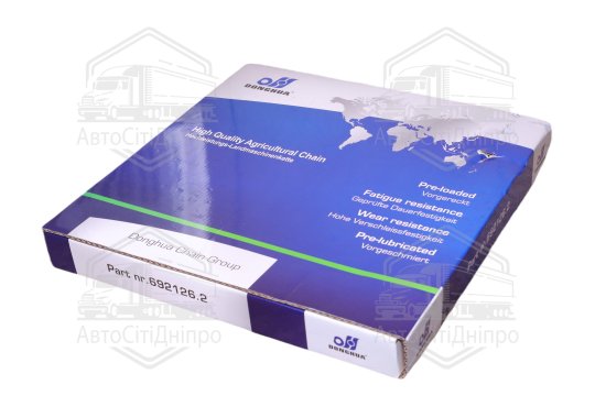 Ланцюг мисовий жниварки кукурудзяної Claas 4R70-SL, 80 ланок, 10 мисів (176423.0) тип-CA627 (Challen