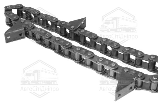 Ланцюг мисовий жниварки кукурудзяної Claas 4R70-SL, 80 ланок, 10 мисів (176423.0) тип-CA627 (Challen