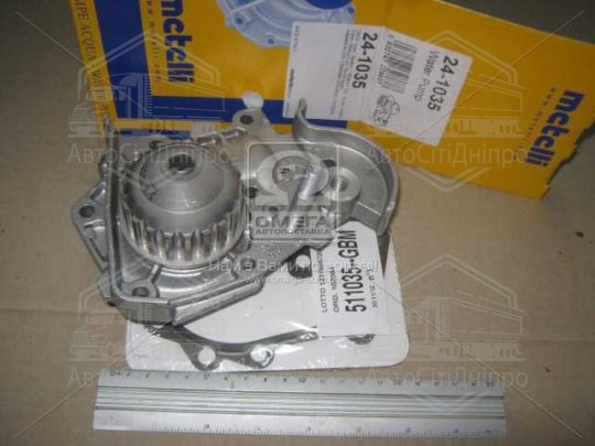 Насос водяний DACIA LOGAN 1.4/1.6/RENAULT KA (Metelli)