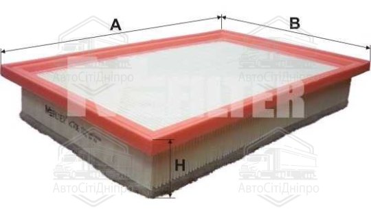 Фільтр повітряний VW, SEAT, FORD (вир-во M-filter)