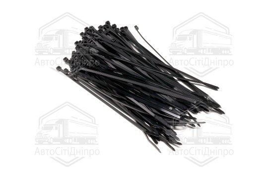 Хомут пластиковий 3,6 х200мм. чорний (100шт) (Cofil)