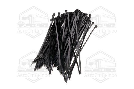 Хомут пластиковий 3,6 х200мм. чорний (100шт) (Cofil)