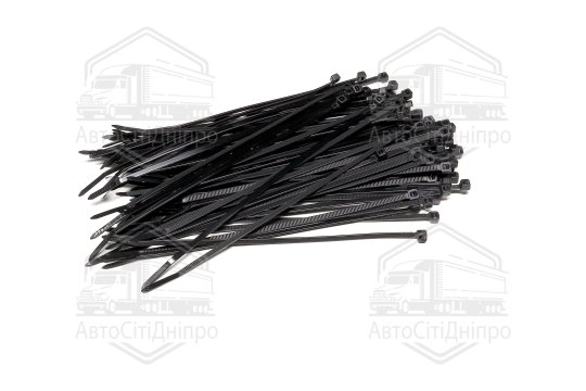 Хомут пластиковий 3,6 х200мм. чорний (100шт) (Cofil)