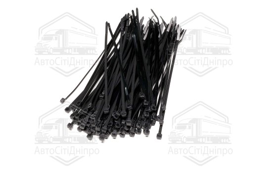 Хомут пластиковий 3,6 х200мм. чорний (100шт) (Cofil)
