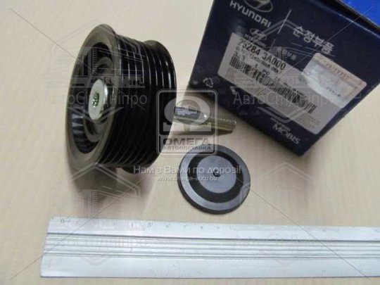 Ролик натягу ременя Hyundai ix55/Veracruz 07- (вир-во Mobis)