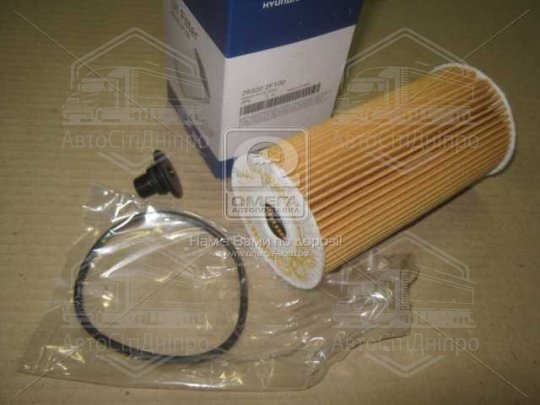 Фільтр масляний двигуна (картридж) (вир-во Mobis)