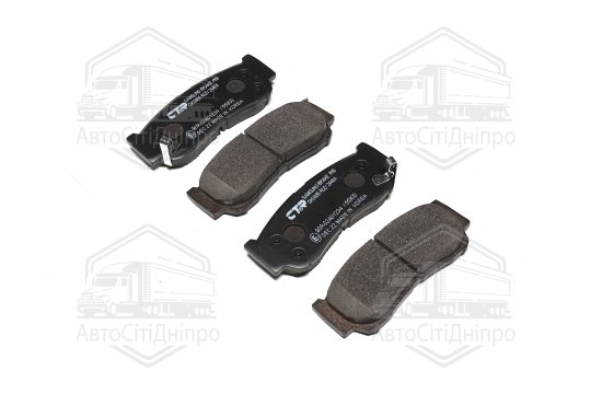 Колодки гальмівні дискові задні Hyundai Santa Fe 06- (вир-во Mobis)