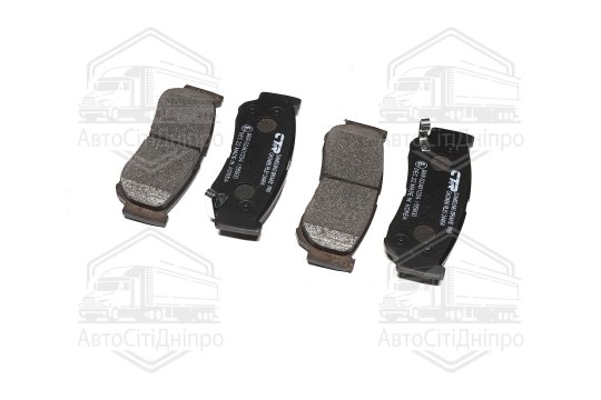 Колодки гальмівні дискові задні Hyundai Santa Fe 06- (вир-во Mobis)