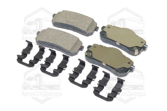 Колодки гальмівні дискові задні (вир-во Mobis)