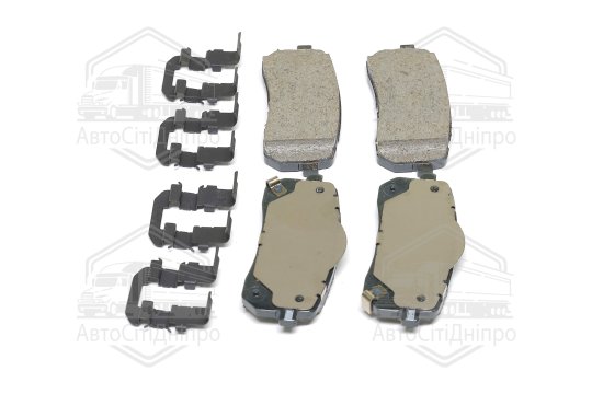 Колодки гальмівні дискові задні (вир-во Mobis)