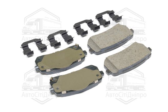 Колодки гальмівні дискові задні (вир-во Mobis)