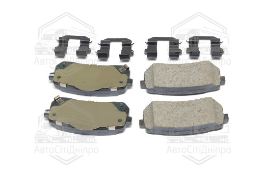 Колодки гальмівні дискові задні (вир-во Mobis)