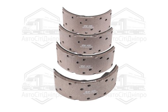 Колодки гальмівні барабан задні Hyundai Hd35/hd75 -10 (вир-во Mobis)