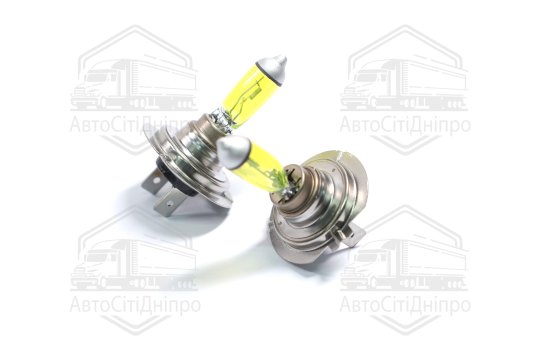 Лампа фарна H7 12V 55W PX26d 2600К Weather Light желтая (2шт. компл) (вир-во Neolux)