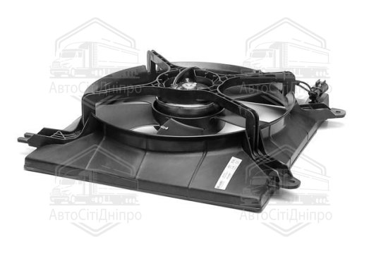 Вентилятор охолодження CHEVROLET LACETTI (вир-во Nissens)