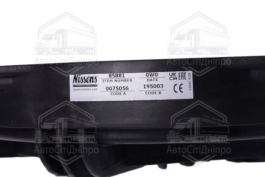 Вентилятор радіатора FIAT DOBLO (2010) (вир-во Nissens)