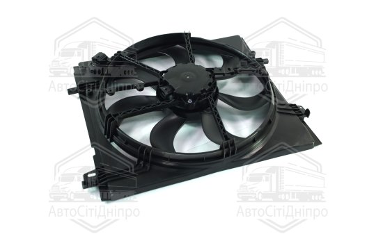 Вентилятор двигуна Nissan Qashqai 2013- (вир-во NRF)