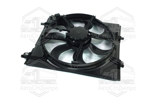 Вентилятор двигуна Nissan Qashqai 2013- (вир-во NRF)