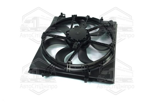 Вентилятор двигуна Nissan Qashqai 2013- (вир-во NRF)