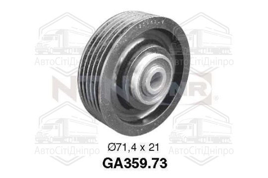 Паразитний / провідний ролик, полікліновий ремінь HYUNDAI (Вир-во NTN-SNR)