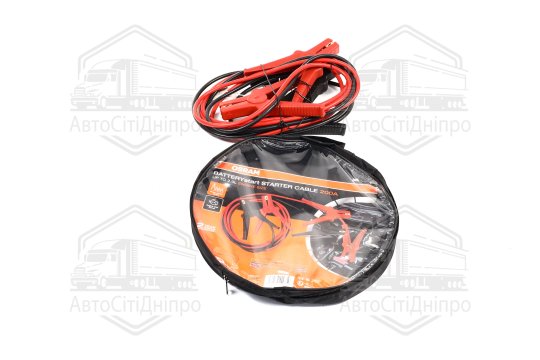 Провід прикурювання 200А, 3м, 8,5mm2, 6V/12V ?2,0L (вир-во OSRAM)