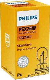 Лампа розжарювання PSX26W 12V 26W PG18.5d-3 HIPERVISION (вир-во Philips)