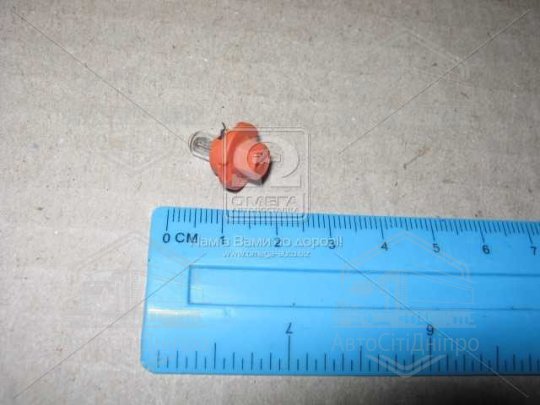 Лампа розжарювання BAX BX8,4d Orange 12V 1.1W (вир-во Philips)