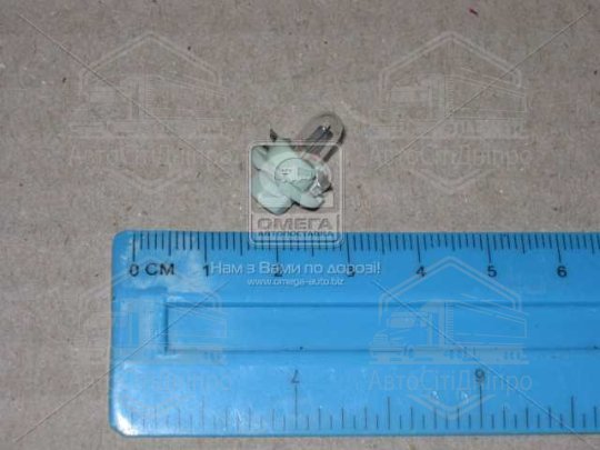 Лампа розжарювання BAX BX8,4d Light Green 12V 2W (вир-во Philips)