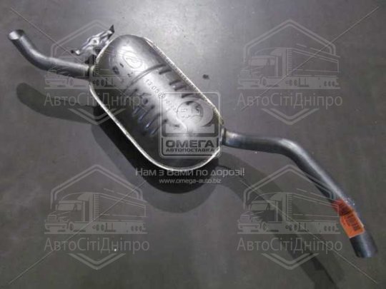 Глушник задн. MERCEDES W124 (вир-во Polmostrow)