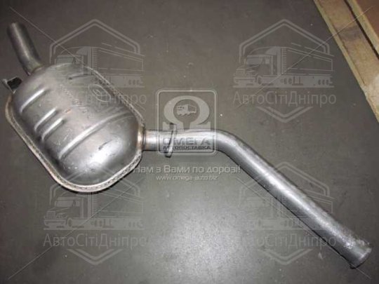 Глушник центр. MERCEDES W124 (вир-во Polmostrow)