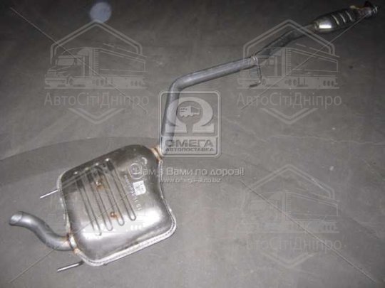 Глушник з рез-ом (ое 2024901821) MERCEDES З 180, С200 (вир-во Polmostrow)