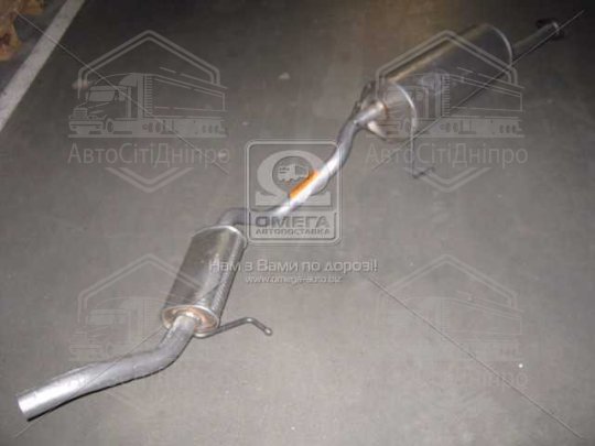 Глушник з рез-ом NISSAN SERENA (вир-во Polmostrow)