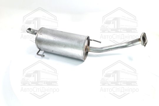 Глушник задн. NISSAN MICRA 1.0, 1.2, 1.4 (2002-05) NOTE 1.4 (вир-во Polmostrow)