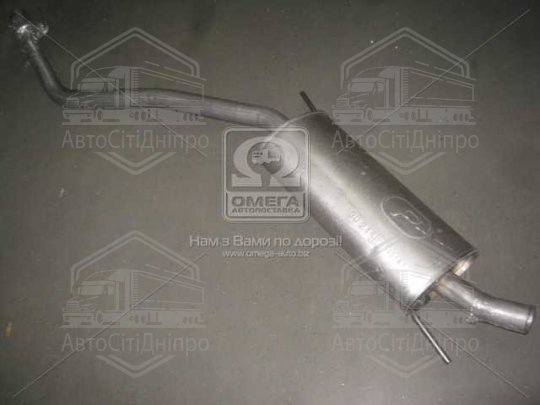 Глушник задн. VW TRANSPORTER T4 (вир-во Polmostrow)