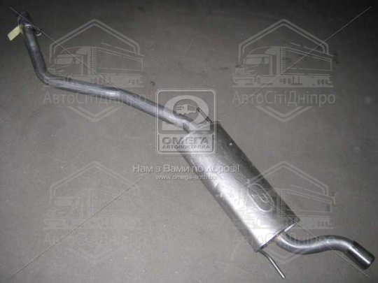 Глушник задн. VW TRANSPORTER T4 (вир-во Polmostrow)