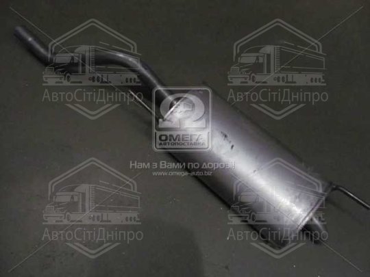 Глушник задн. VW CADDY (вир-во Polmostrow)