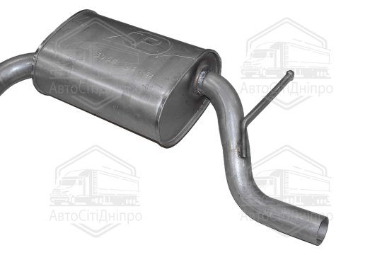 Глушник центр. VOLKSWAGEN PASSAT 1.8 TSI (oe 3C0253409AP)(вир-во Polmostrow)