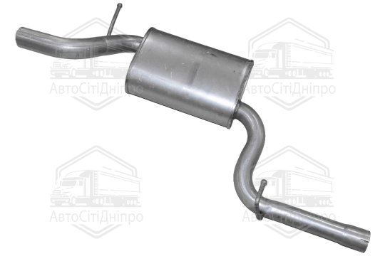 Глушник центр. VOLKSWAGEN PASSAT 1.8 TSI (oe 3C0253409AP)(вир-во Polmostrow)